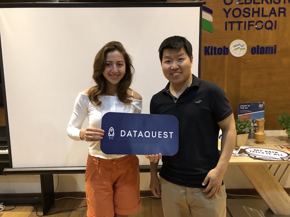 Dataquest data science bootcamps San Francisco Bay Area