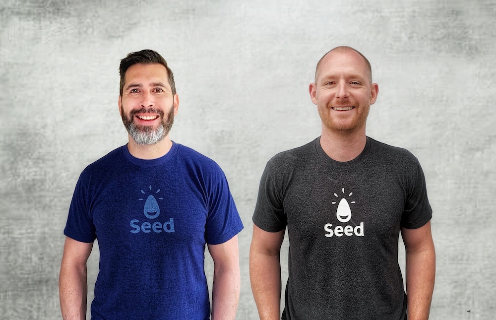 SeedFi co-founders Jim McGinley and Eric Burton.