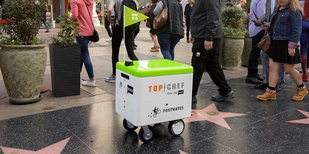 Postmates robotics delivery companies San Francisco