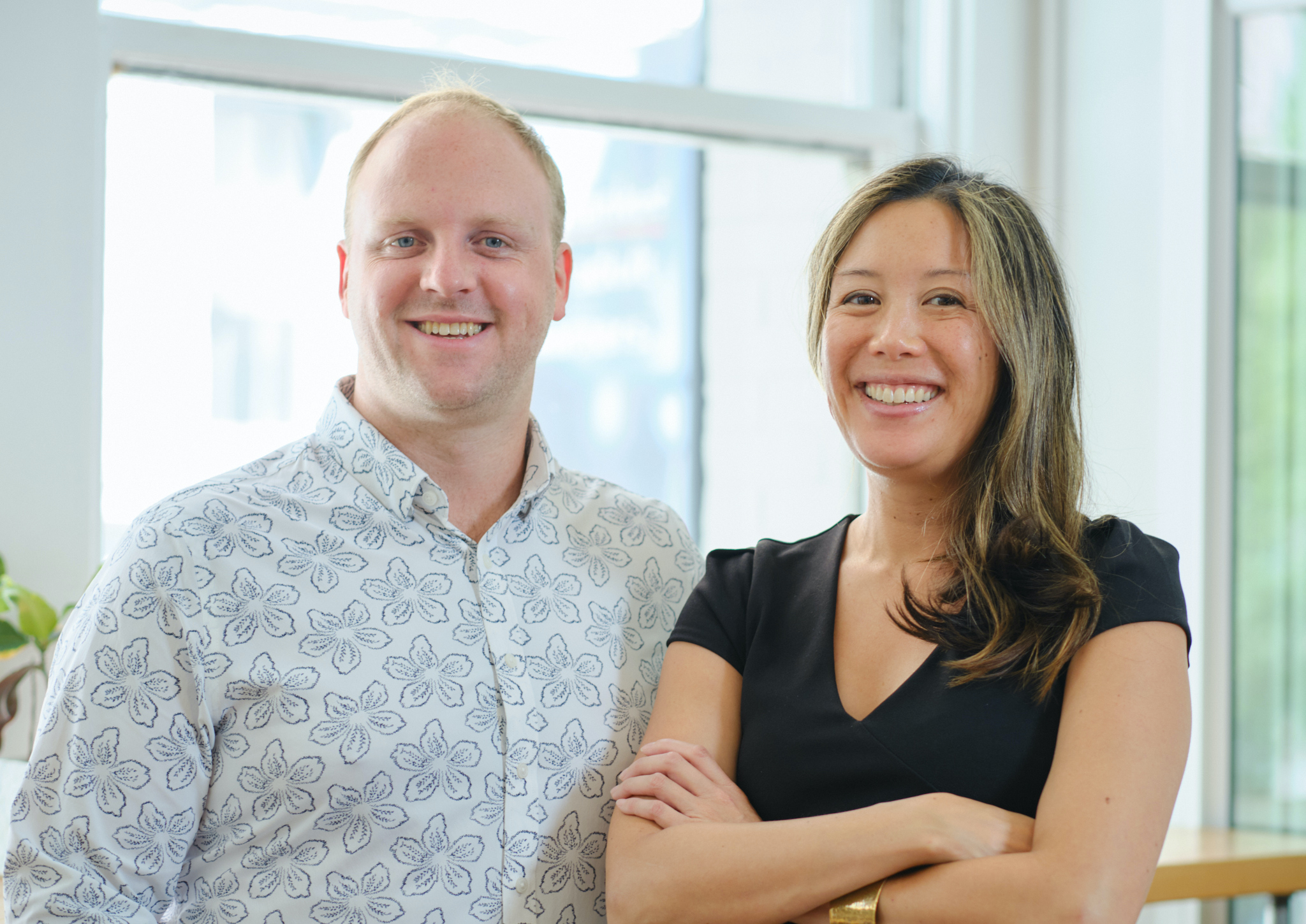 Retail Zipline co-founders, Jeremy Baker and Melissa Wong