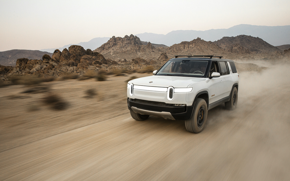 Rivian's electric SUV's are set to hit the market later this year.