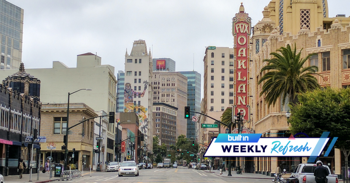 Here’s what happened last week in the Bay Area tech scene. 