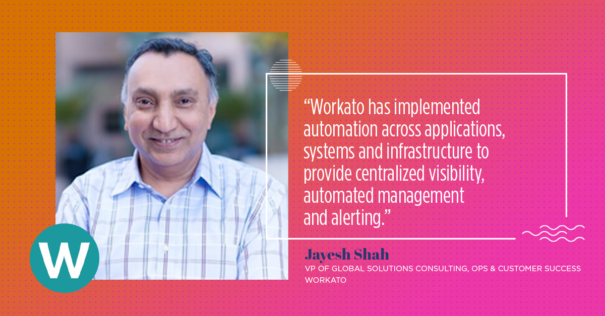 workato VP of Global Solutions Consulting, Operations and Customer Success