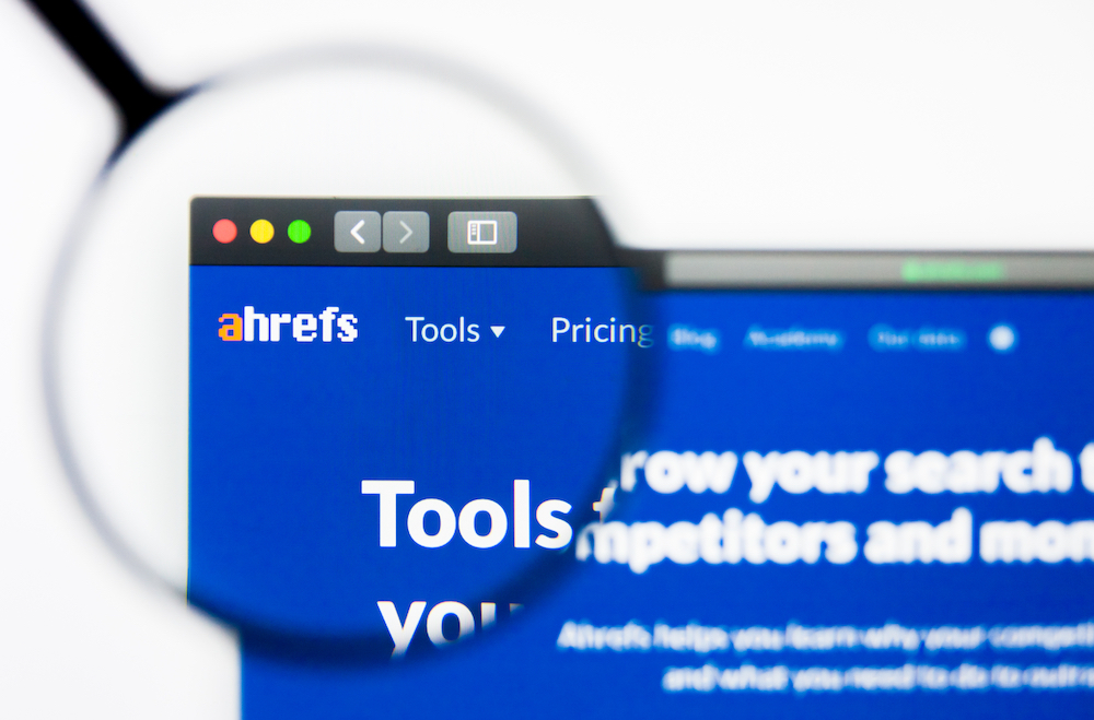 ahrefs content marketing tools applications