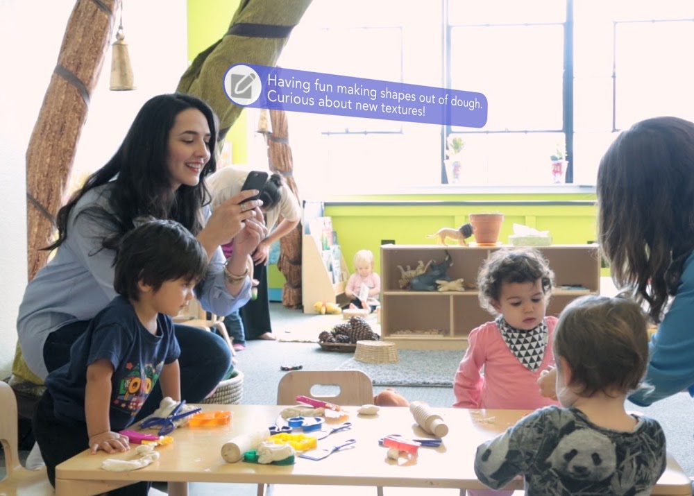 Brightwheel platform in preschool learning environment