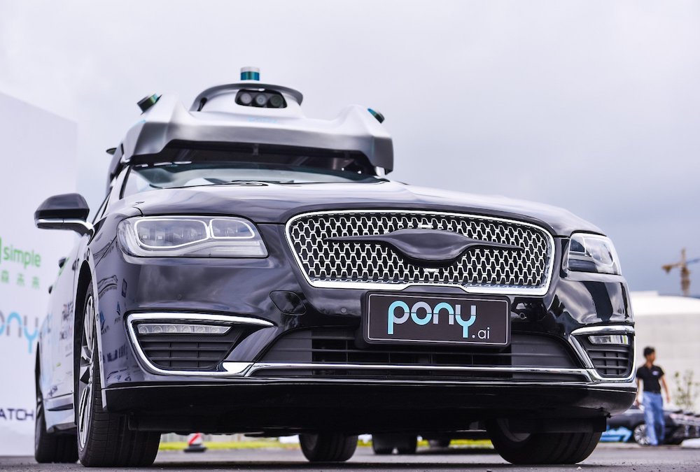 Pony.ai self-driving car