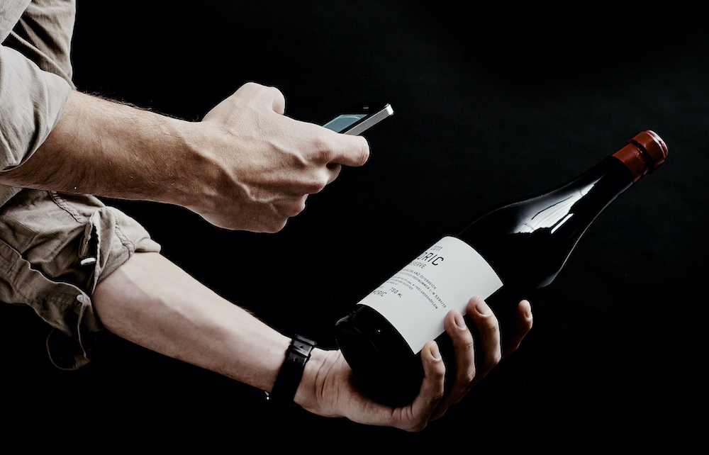 Vivino's app enables customers to take pictures of their wine bottles for additional details and information.