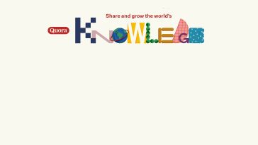 Knowledge spelled out with multi-colored shapes