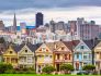 view of san francisco and alamo square